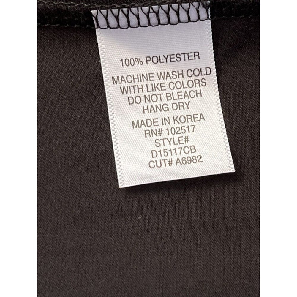 Soprano Women's High Neck Shift Dress Size Medium Black M - Picture 6 of 6